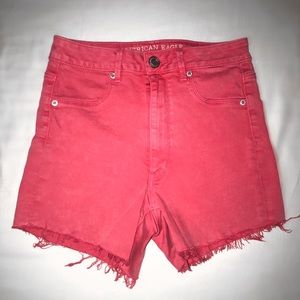 American eagle high rise shorts